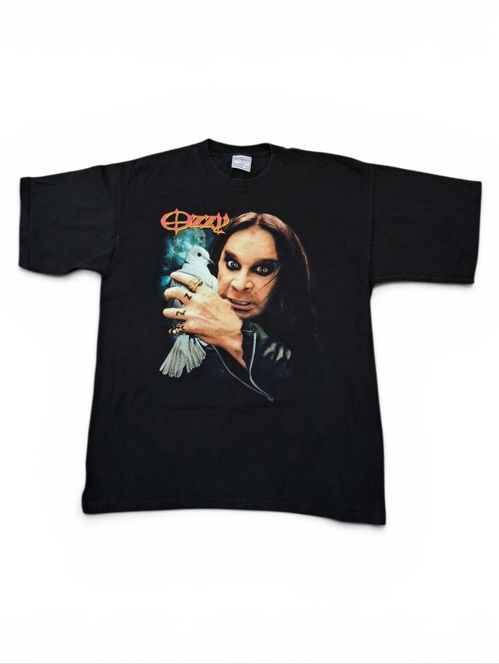 Vintage Y2K Ozzy Osbourne Revenge Of The Dove Biting 2002 Tour Shirt Size L